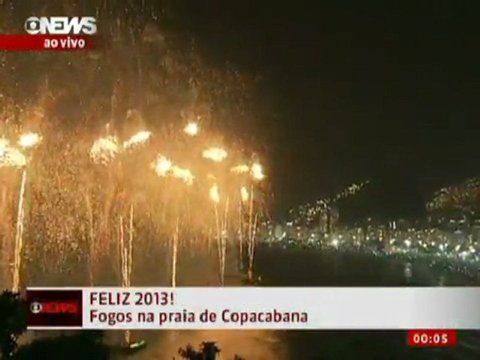 Réveillon em Copacabana - 2012/2013