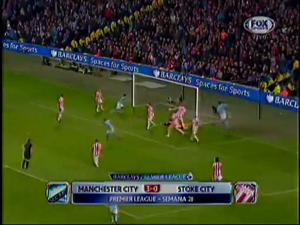 Man City vs Stoke 3 - 0