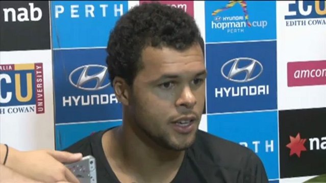 Hopman Cup - Tsonga: Un bon signe pour Melbourne