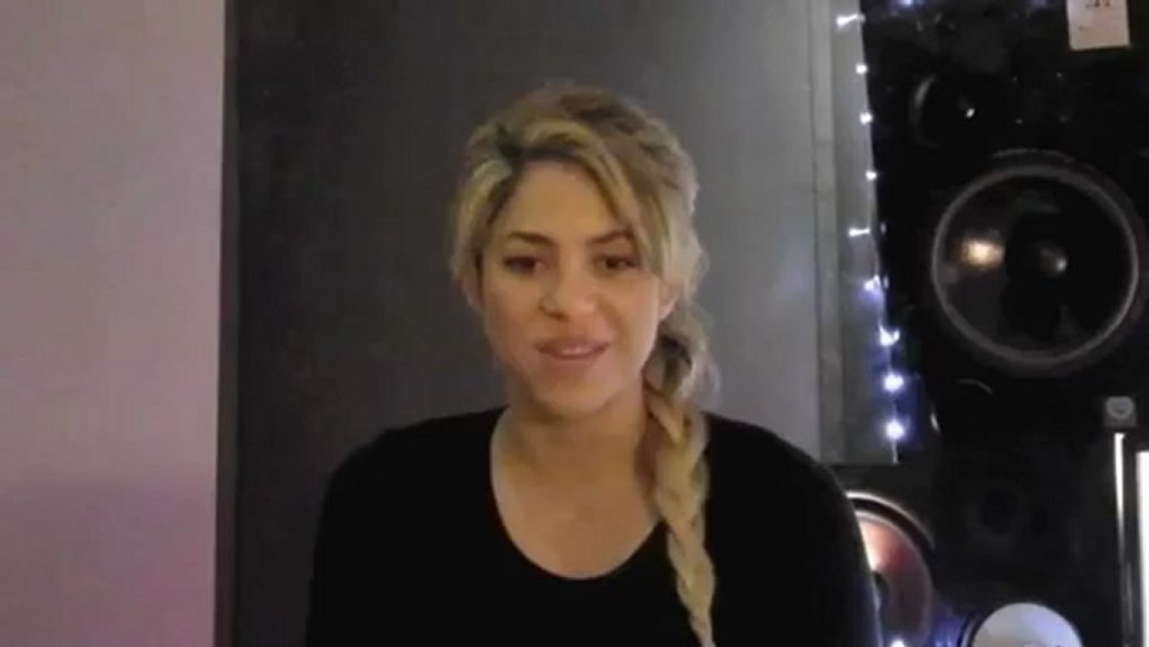 Shakira deseó un Feliz Año nuevo a todos sus seguidores