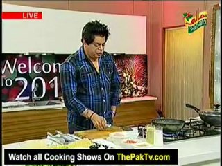 Live At 9 With Chef Gulzar - 1st January 2013 - Part 1