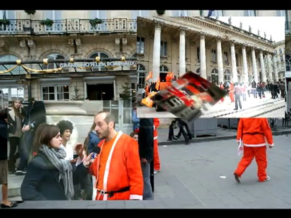 flashmob cfdt jeune bordeaux 2012