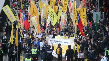 Protestas en Hong Kong