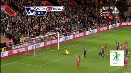 أهداف أرسنال 1_1 ساوثهامبتون  عصام عبده 1_1_2013