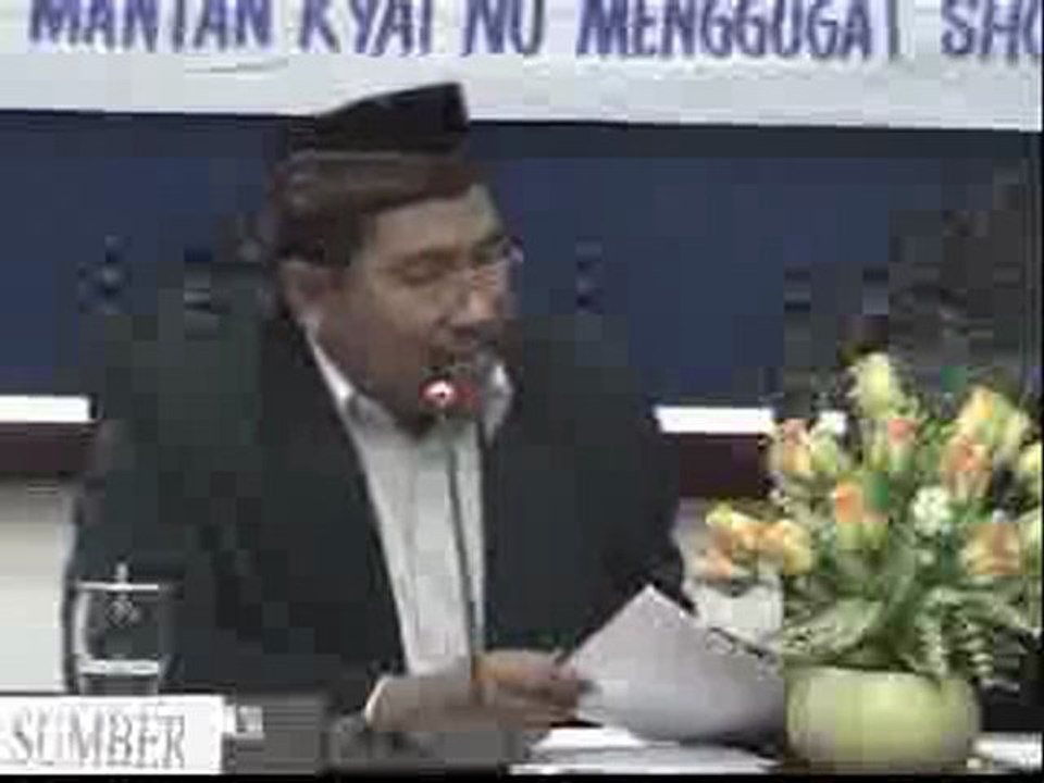 Debat Terbuka NU - Wahabi -- 7