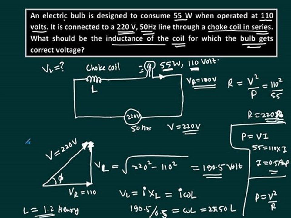 Solutions of H C Verma Concepts of Physics, Alternating Current, jee mains preparation