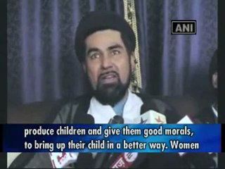 ALLAH has created women to BRING UP THEIR CHILDREN- Shia cleric.mp4