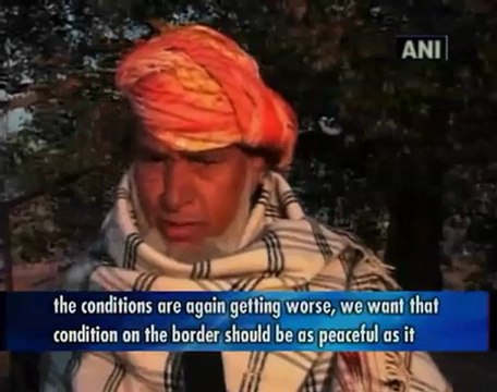 Apprehension grips border residents in Kashmir.mp4