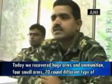 Arms, ammunition recovered from Maoists, 2 arrested in another incident.mp4