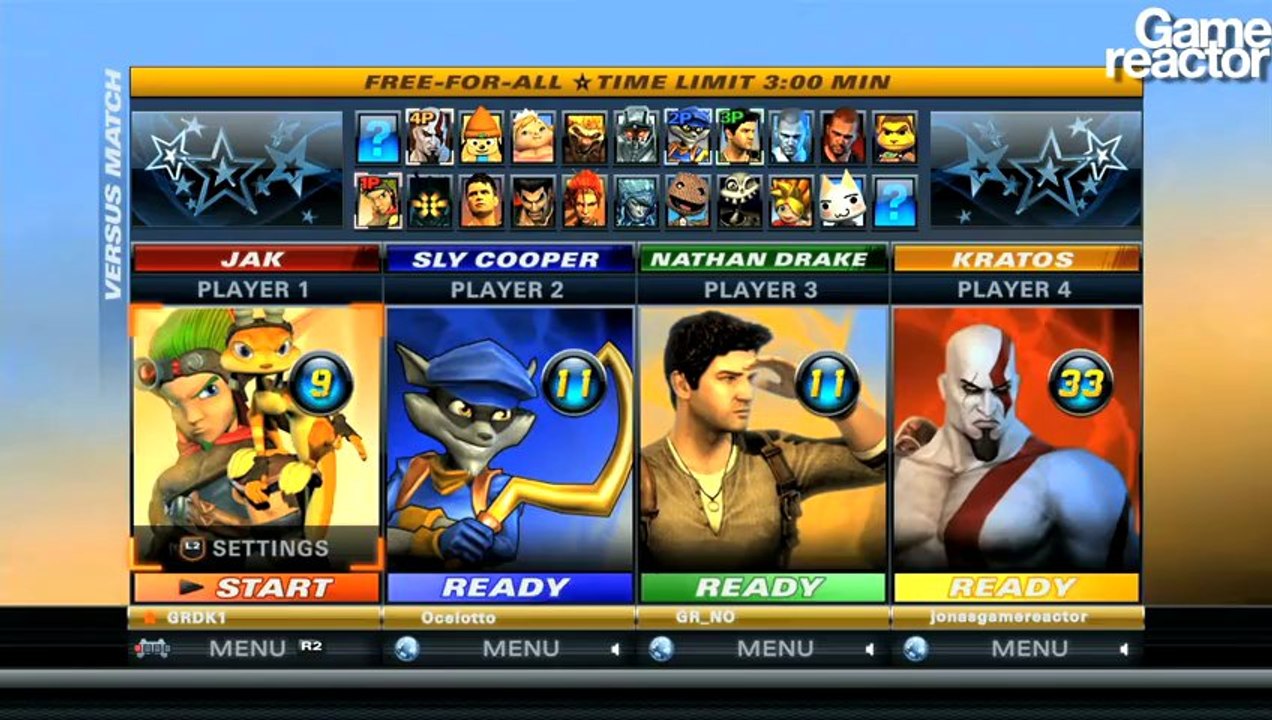 PlayStation All-Stars Battle Royale - Nordic Championship Gameplay Commentary