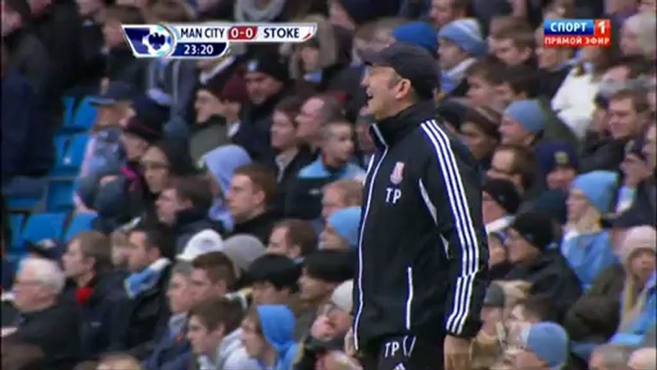FOOTBALL-TV.PP.UA / Манчестер Сити - Сток Сити (1 тайм)