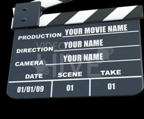 After Effects Project Files - Movie Clapper animation AE Project - VideoHive
