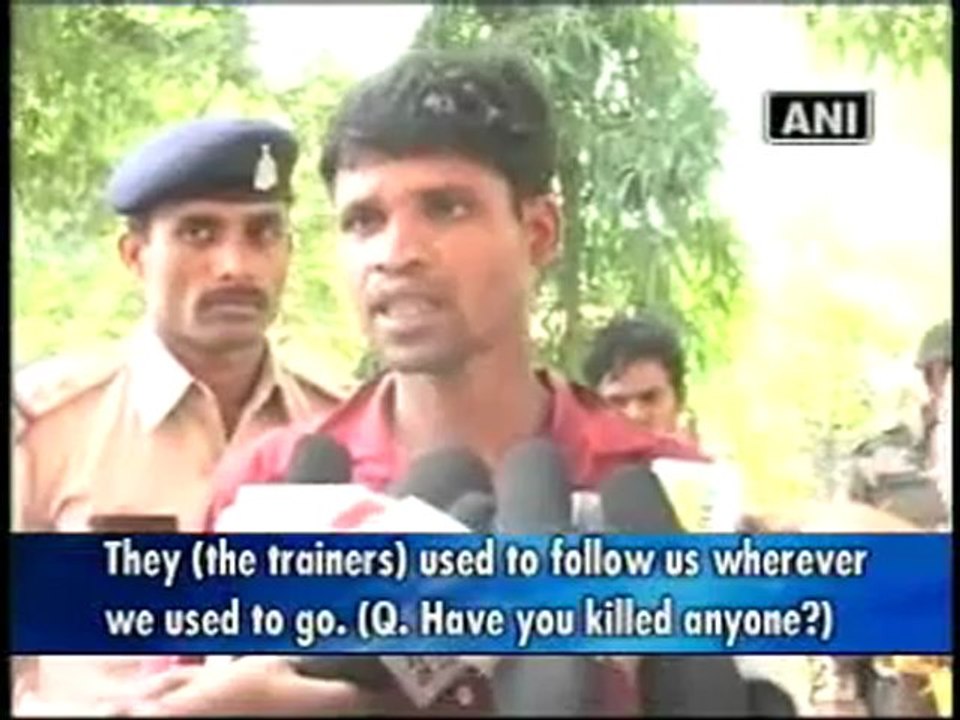 Five Maoists held in Chhattisgarh.mp4