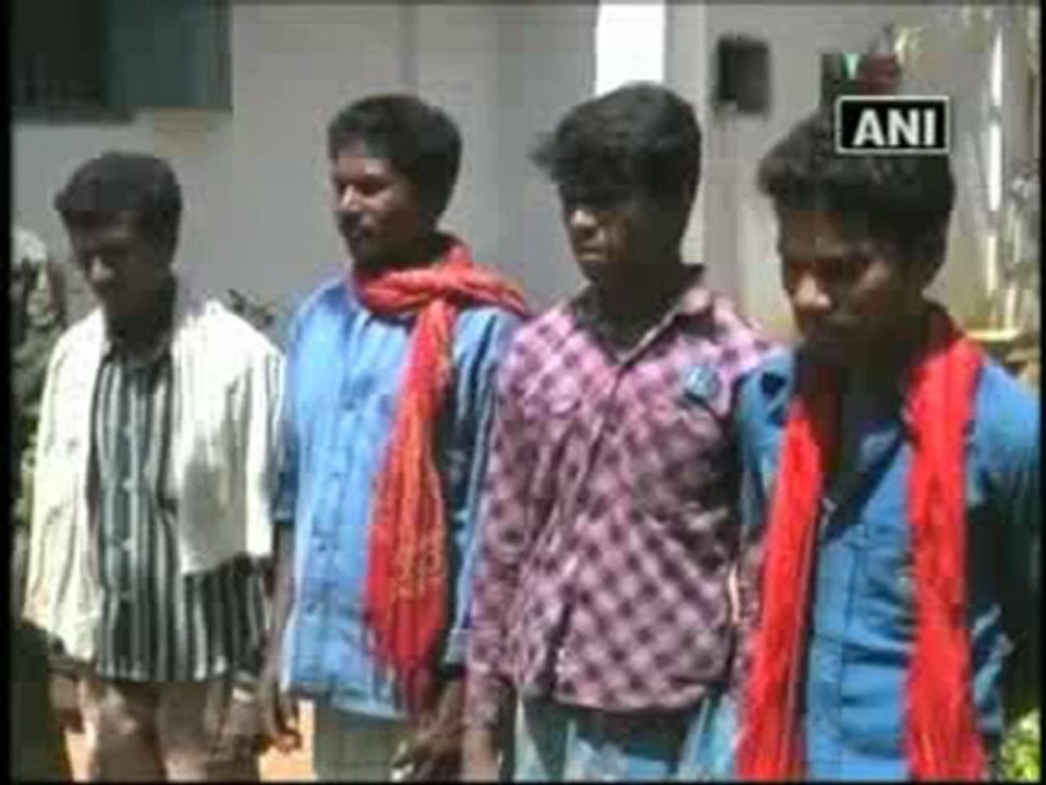 Four Maoist aides arrested in Chhattisgarh.mp4