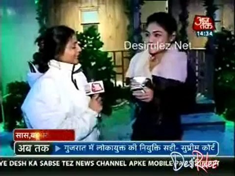 Saas Bahu Aur Betiyan [Aaj Tak] 2nd January 2013pt1