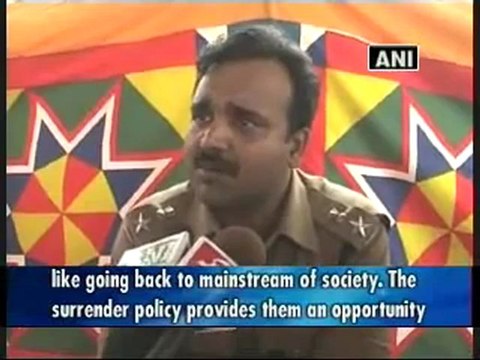 Govt's surrender policy works,Maoists join mainstream.mp4