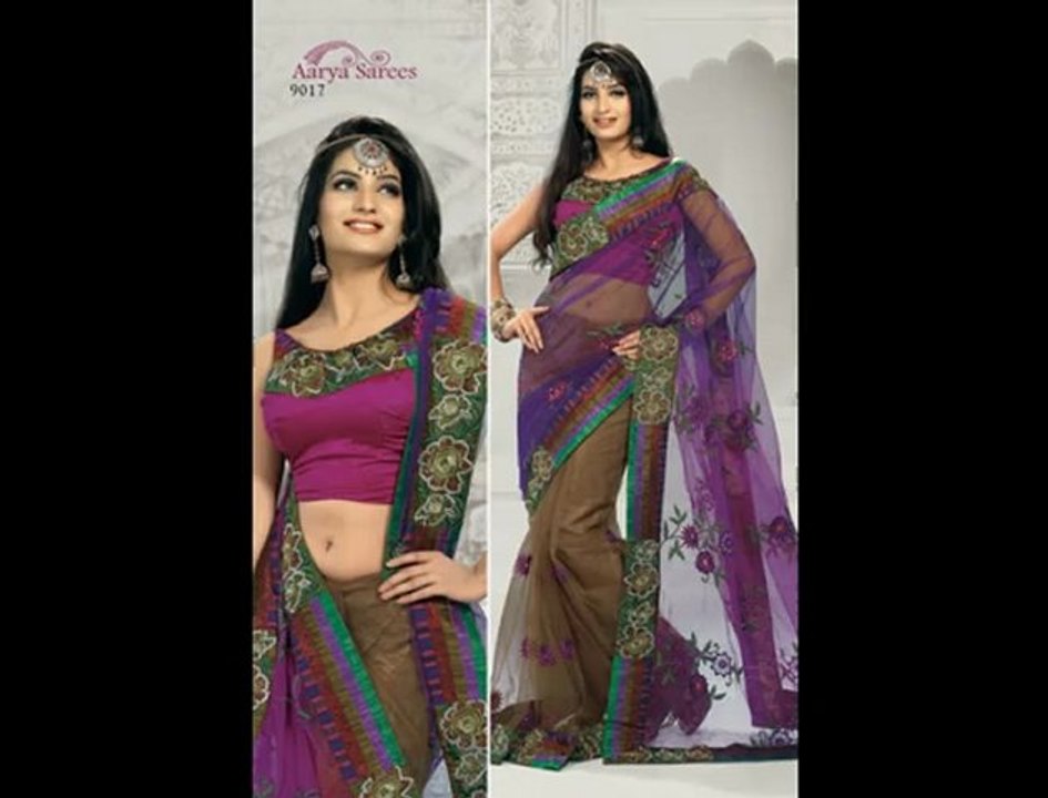 Aarya Designer Ethnics- Buy Embroidered Sarees, Lehengas, Dress Material Online