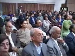 Hamid Ansari releases book authored by Poonam Surie.mp4