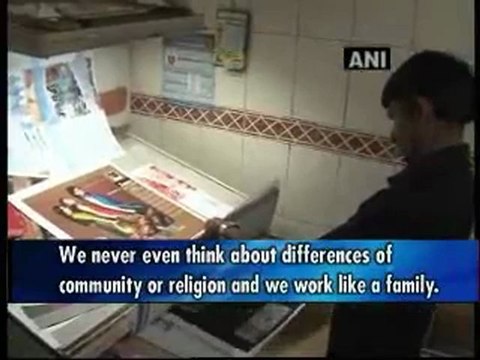 Hindu-Muslim co-owned Printing press depicts communal amity.mp4