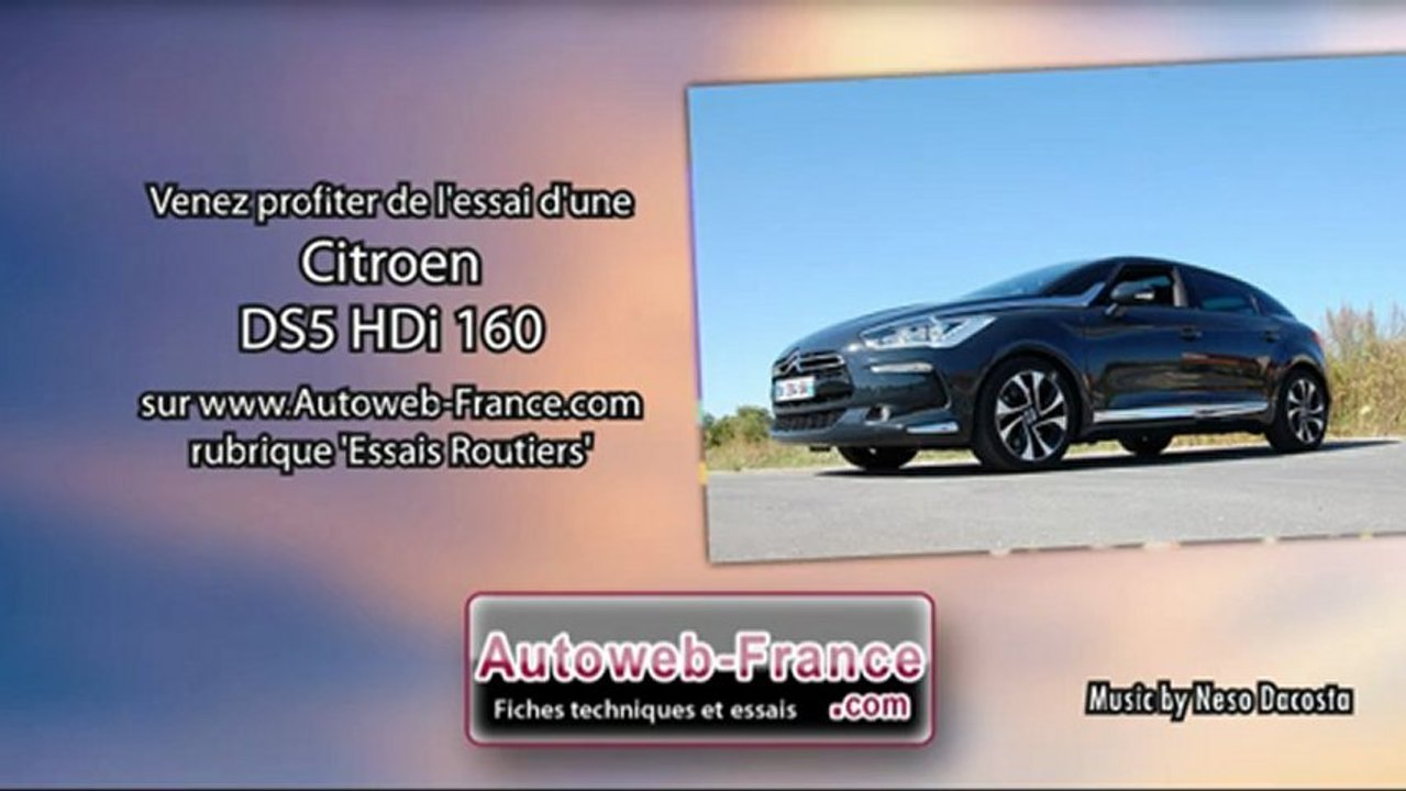 Essai Citroen DS5 HDi 160 - Autoweb-France