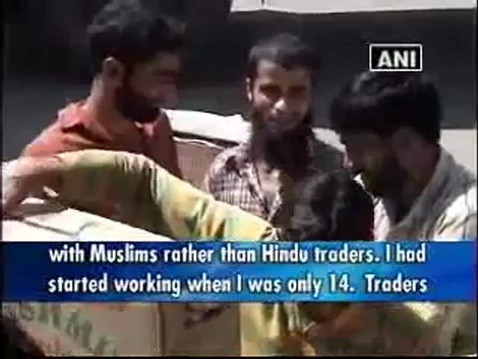 Hindus Muslims in J and K work together,reflect communal amity.mp4
