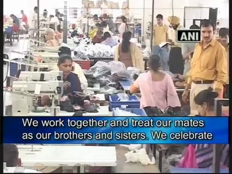 Hindus and Muslims manufacture sports goods in unison.mp4