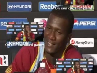 ICC World T20 2012- Darren Sammy post-match conference after Ireland clash.mp4