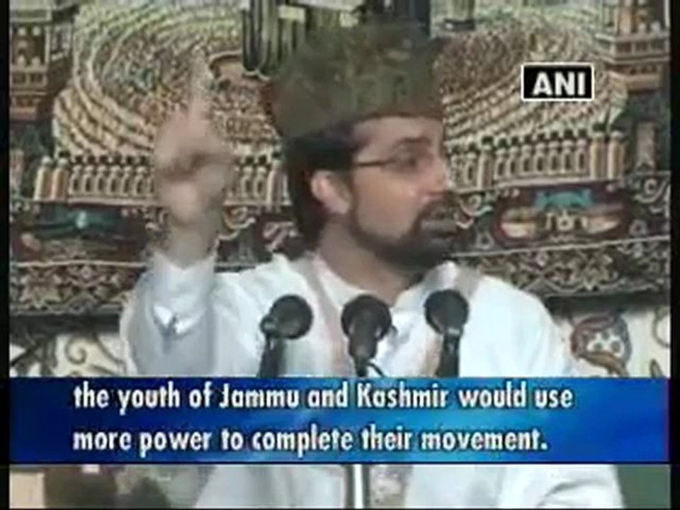 India-Pak talks futile till Kashmir issue is solved- Mirwaiz.mp4