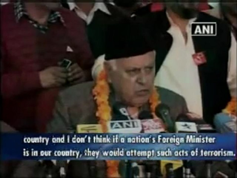 Islamabad not behind Mumbai attacks- Abdullah.mp4