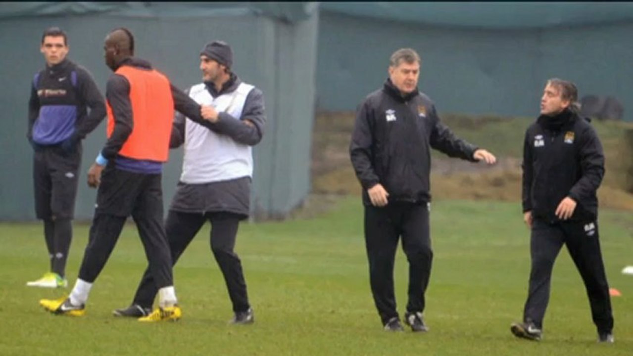 Mancini über balotelli-streit: "es gab keinen kampf"