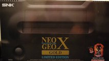 Neo Geo X Gold UNBOXING (Deballage) {FR} / HD