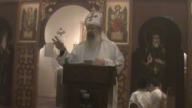 Sermon d'Abouna Moussa Wahib du 21 Octobre 2012