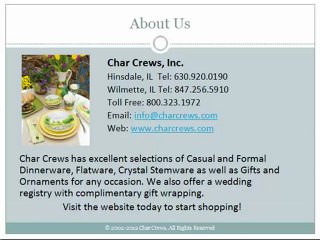 CharCrews Has Beautiful Towle Flatware Patterns Available.