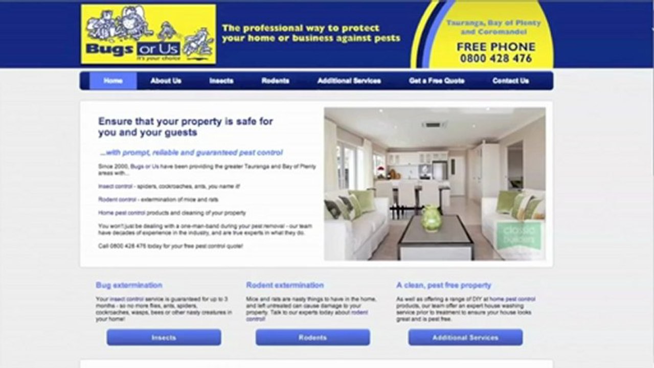 Pest control in Tauranga