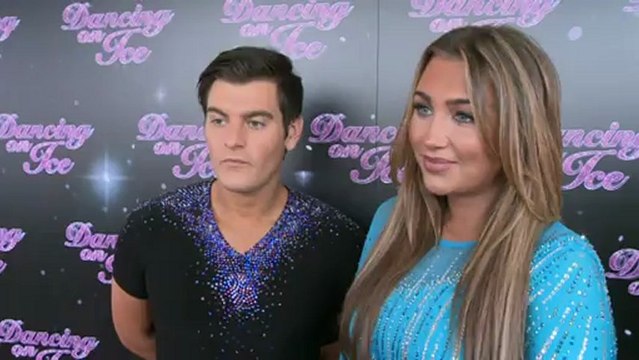 Lauren Goodger and Matt Lapinskas talk Dancing on Ice
