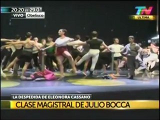 Eleonora Cassano Despedida 2012 entrevista y notas previas