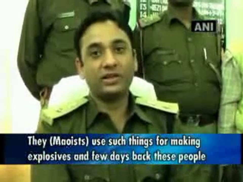 Maoist commander, 3 others arrested in J'khand.mp4