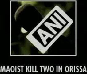 Maoist kill two in Sundargarh district of Orissa.mp4
