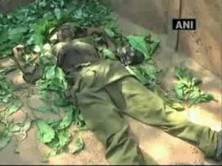 Maoist killed in encounter in Chhattisgarh.mp4