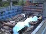 Maoists ambush in Jharkhand kills five policemen,injures ten.mp4