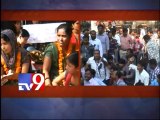 Protesters on aruna murder case