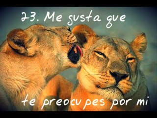31 cosas que me gustan de ti