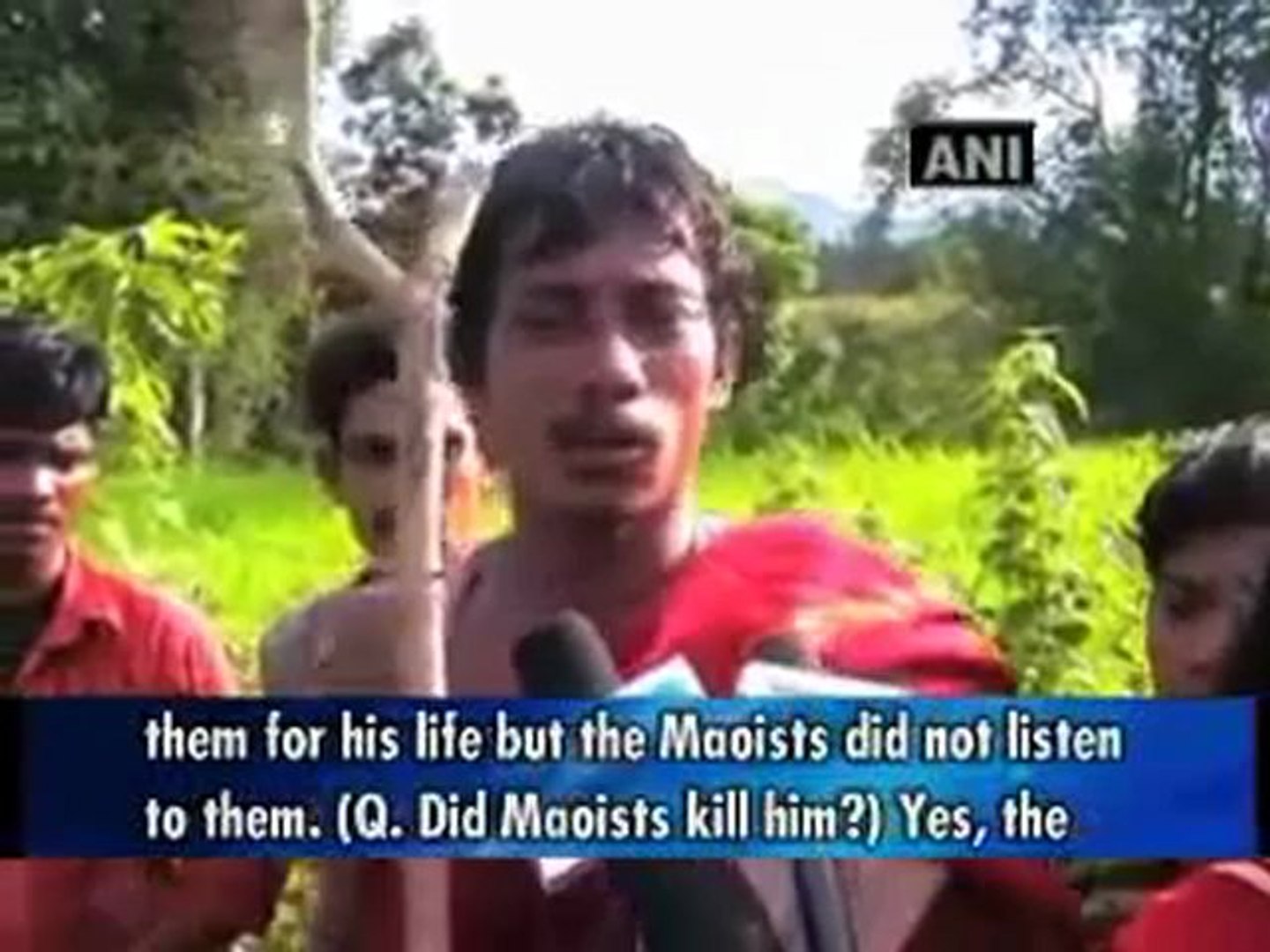 Maoists kill tribal activist in Orissa.mp4