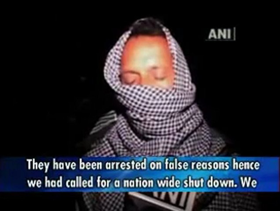 Maoists warns of more attacks until their leaders get released.mp4