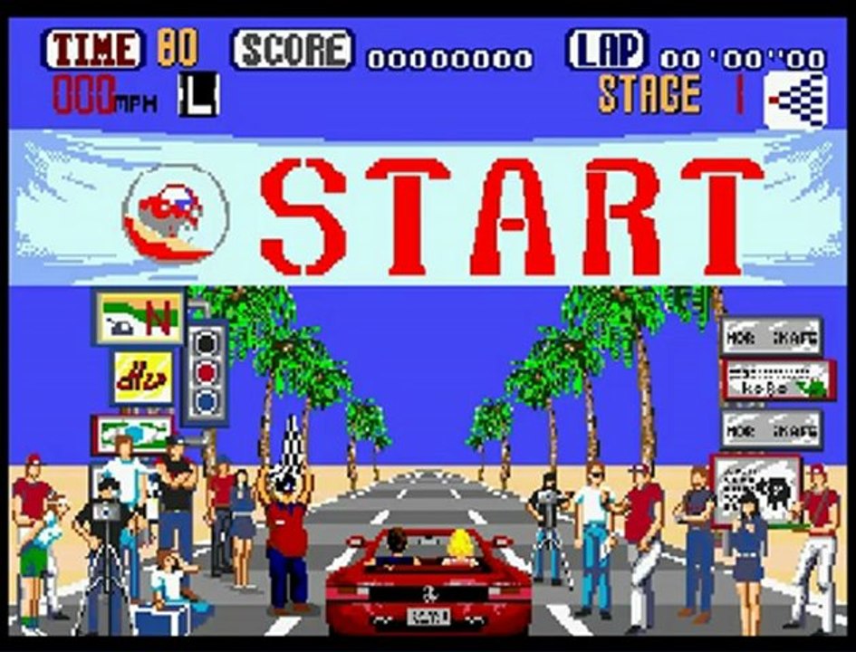 Retro Shorts #1: Out Run (Sega Genesis) [HD]