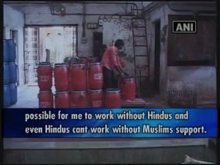 Muslim run Kadam distributors in Ahmedabad employs Hindus.mp4