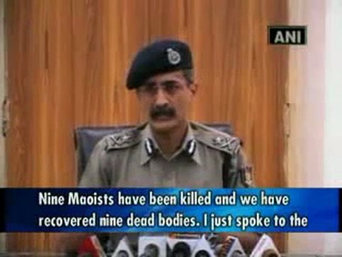 Nine Maoists killed in Chhattisgarh.mp4