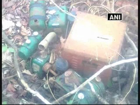 Paramilitary forces bust a Maoist camp in Maoist camp.mp4