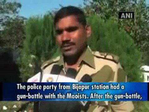 Police gun down two Maoists, arrest six in Chhattisgarh.mp4