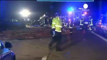 Almanya'da alkollü sürücü dehşeti